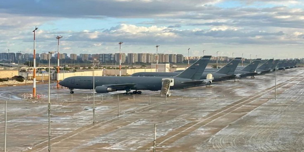 ABD, Tel Aviv'deki Yakıt İkmal Uçaklarını Çekmeye Başladı