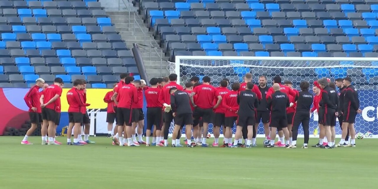 A Milli Futbol Takımı, Los Angeles'taki İlk İdmanını Yaptı