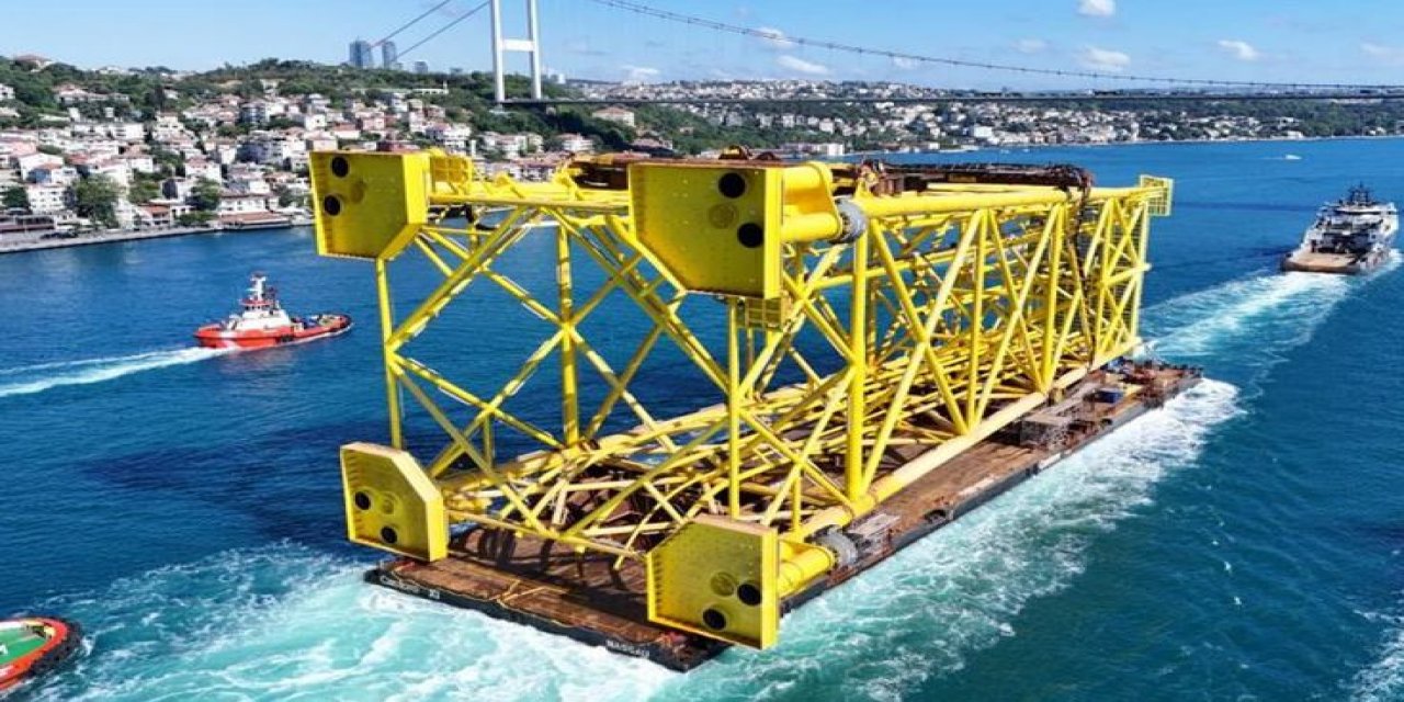 350 Metrelik Sondaj Platformu İstanbul Boğazı’nda