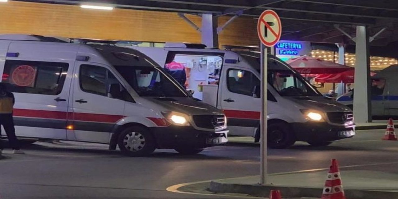 Şehirde Alarm! Ambulanslar Peş Peşe Dizildi