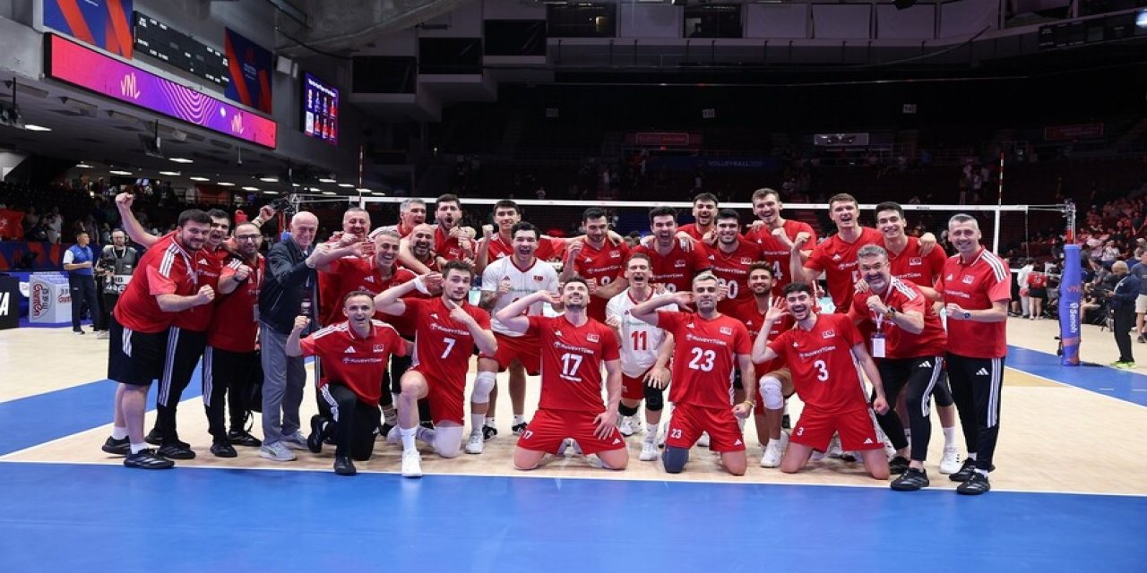 A Milli Erkek Voleybol Takımı, Milletler Ligi'nde Yarın Polonya İle Karşılaşacak
