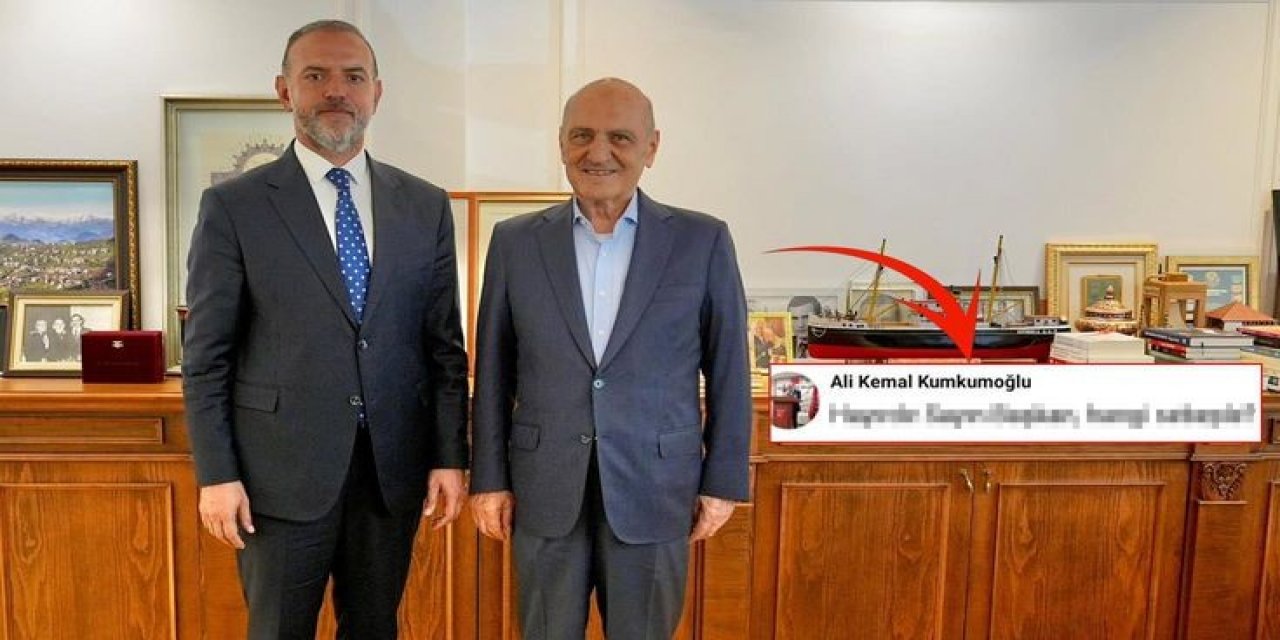 Alper Yeğin'in Ziyareti İlçede Büyük Tartışma Yarattı