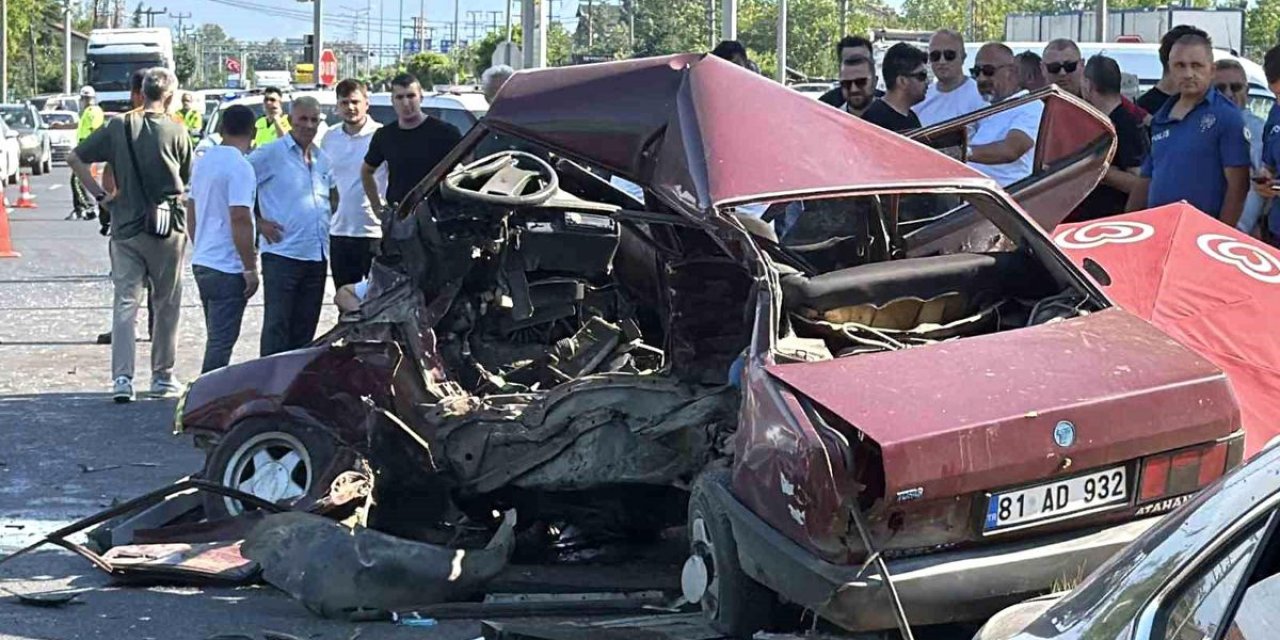 Düzce'de Milletvekili Kaza Geçirdi