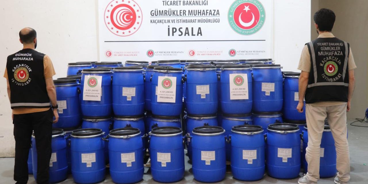 Gümrüklerde 36 Ton Uyuşturucu Ele Geçirildi