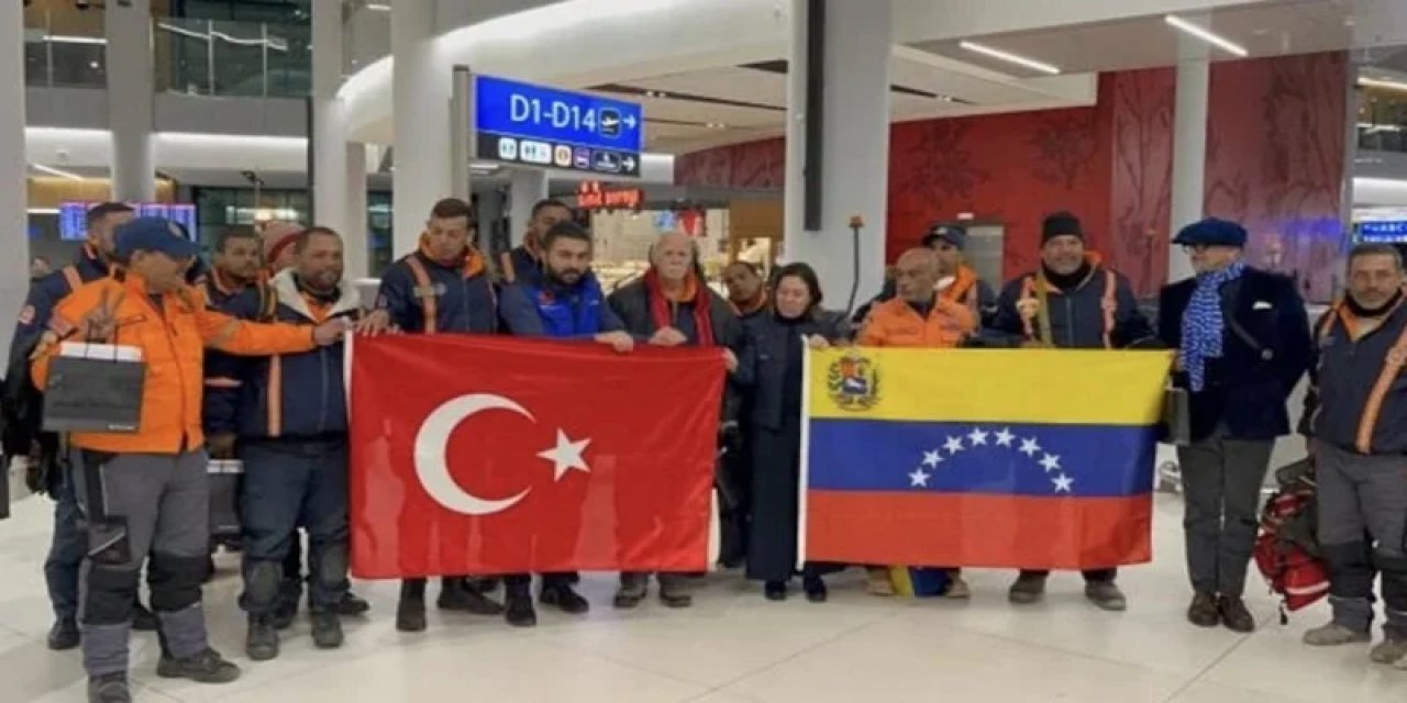 AFAD: Venezuela’ya Arama Kurtarma Ve Yardım Ekipleri Yola Çıkıyor