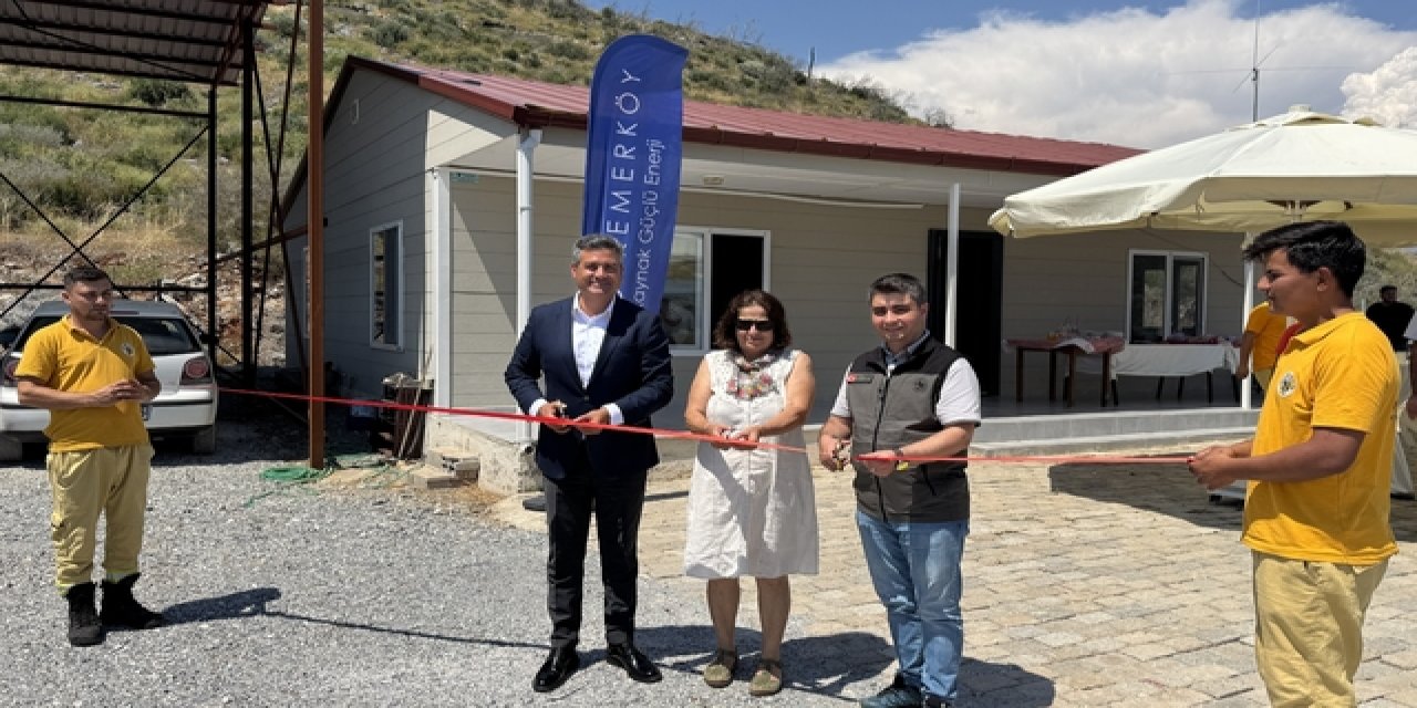 Çökertme'de Yangın İlk Müdahale Ekip Binası Hizmete Açıldı