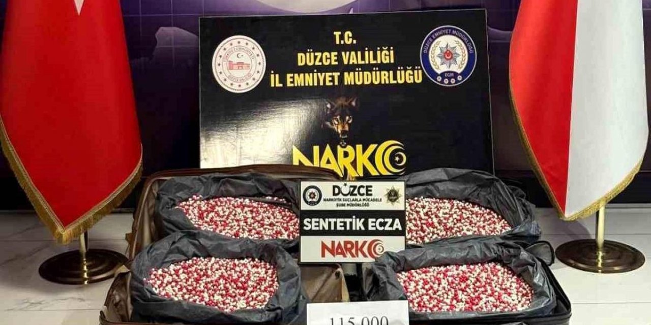 Düzce'de 12 Milyonluk Uyuşturucu Operasyonu