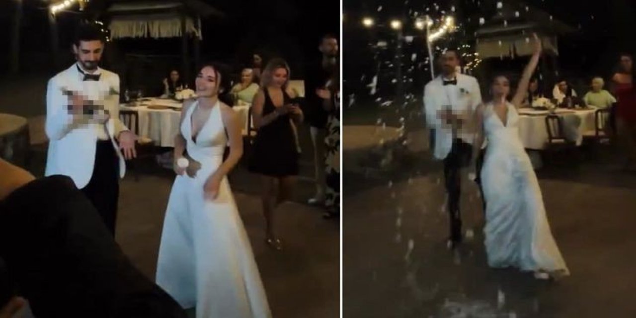 Düğünde Talihsiz Kaza! Gelin Bir Anda Yere Serildi