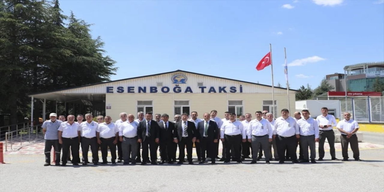 Ankara’da Taksicilerden NATO Zirvesi'ne Özel Hazırlık