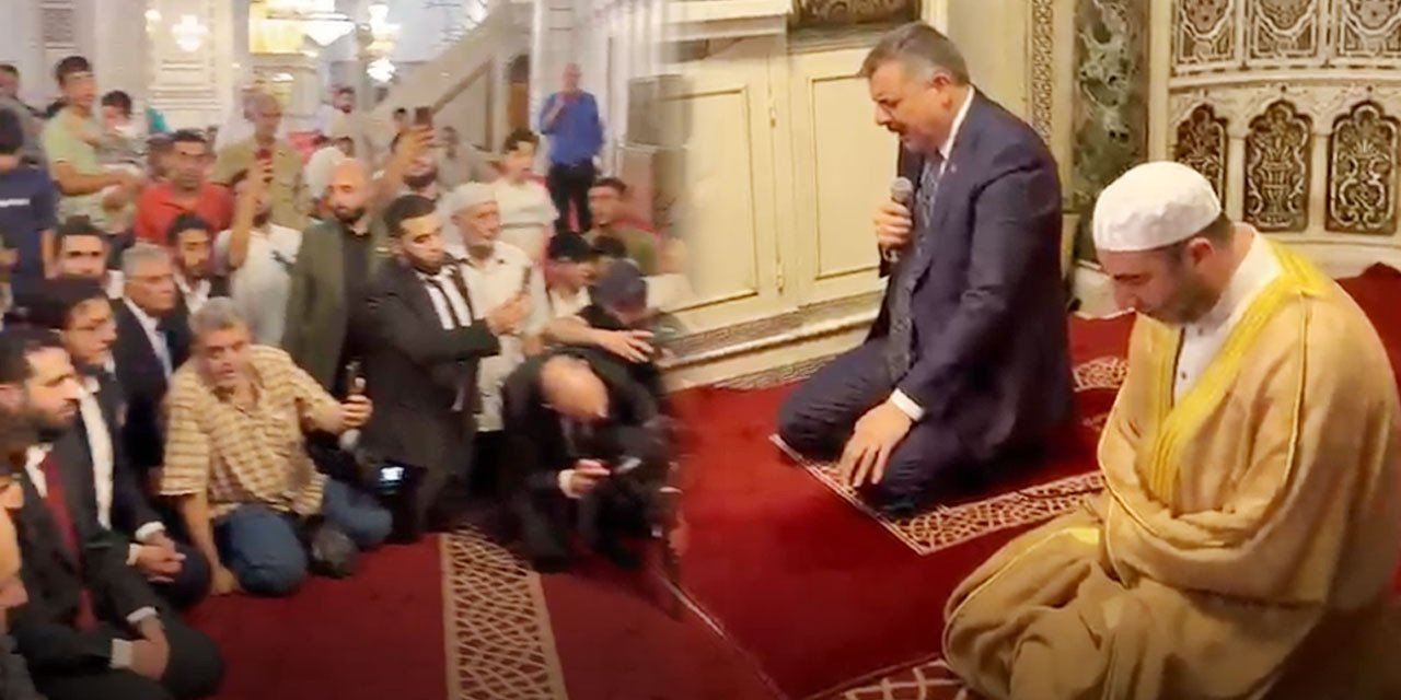 Kudüs Dedi Emevi Camii'ne Kadar Gitti: İçişleri Bakanı Mustafa Çiftçi Şam'da Kur'an Okudu!