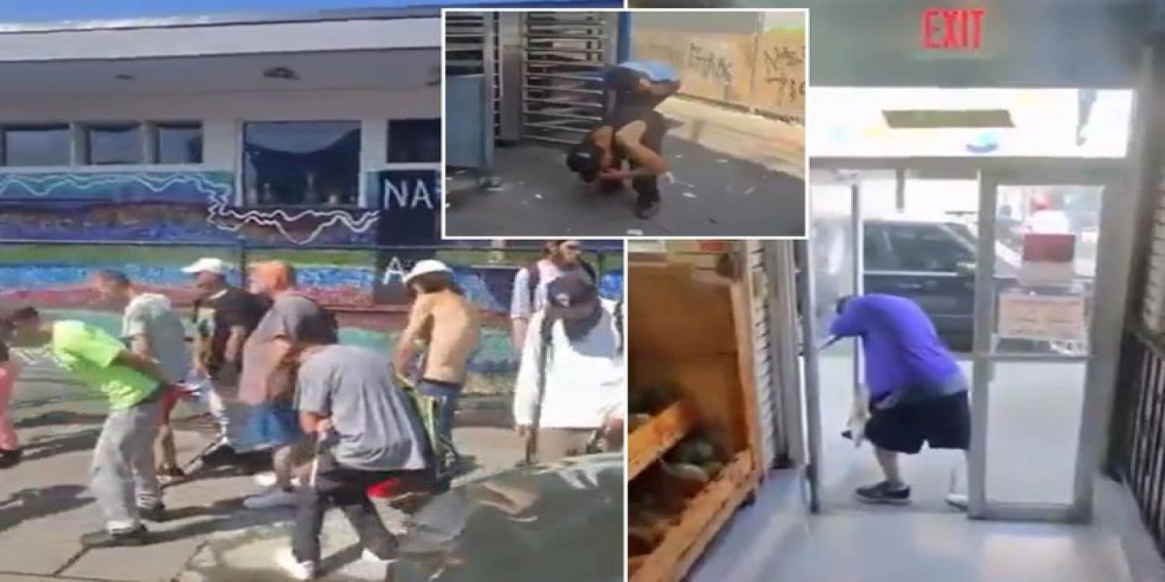 ABD'de Dehşete Düşüren Görüntüler! Sokaklar Adeta Yaşayan Ölülerle Doldu