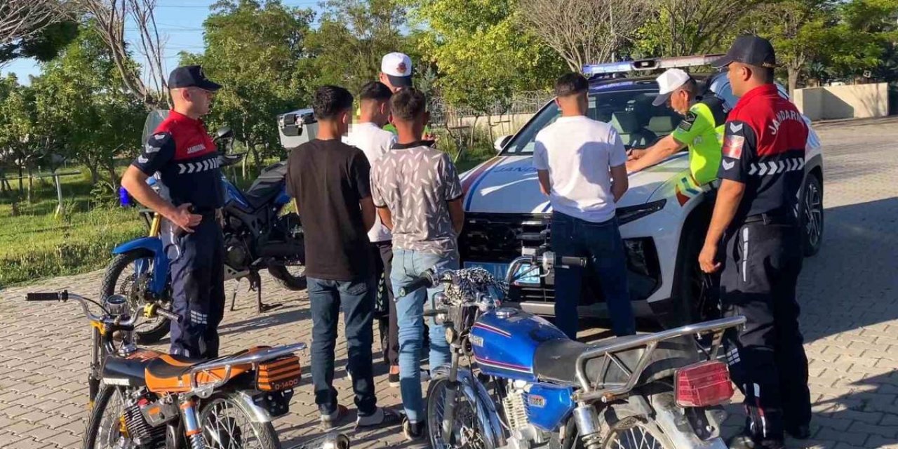 Aksaray'da Motosiklet Akrobasi Cezası