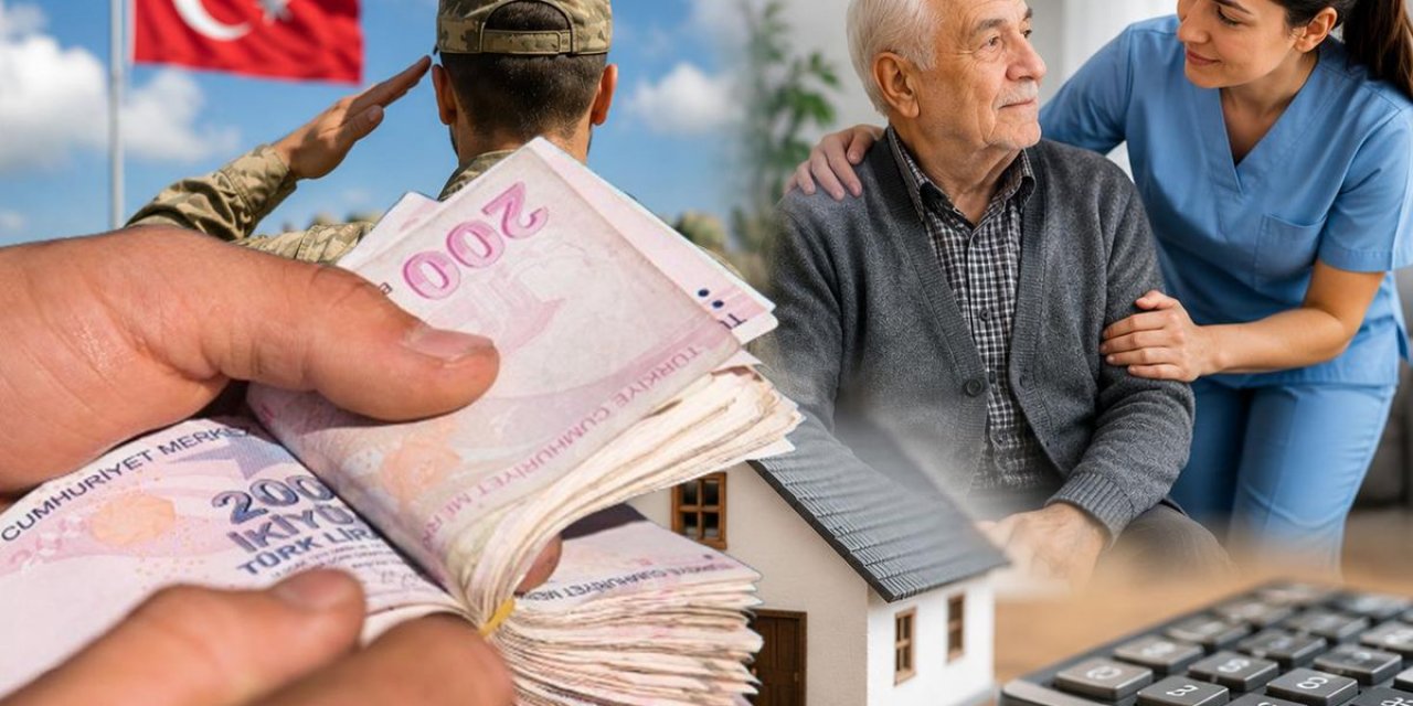 Bedelli Askerlik, 65 Yaş Aylığı, Evde Bakım Yardımı! Milyonları Etkileyen Ödemeler Arttı