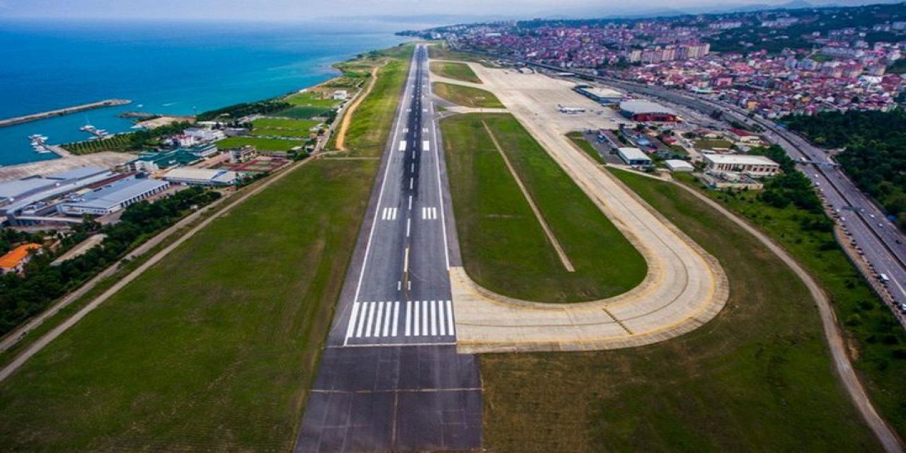 100 Milyon Ton Kaya İle Deniz Doldurularak Trabzon'a Yeni Havalimanı İnşa Edilecek