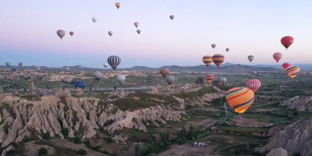 Yılın İlk Yarısında 13 Bin Balon Uçuşuyla 308 Bin Yolcu Seyahat Etti