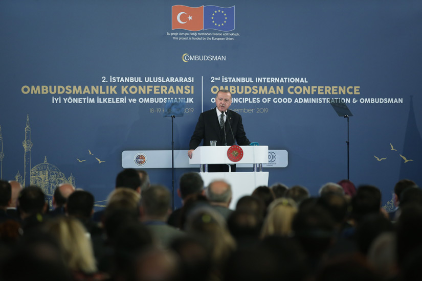 Cumhurbaşkanı Erdoğan Ombudsmanlık Konferansı’nda Konuştu