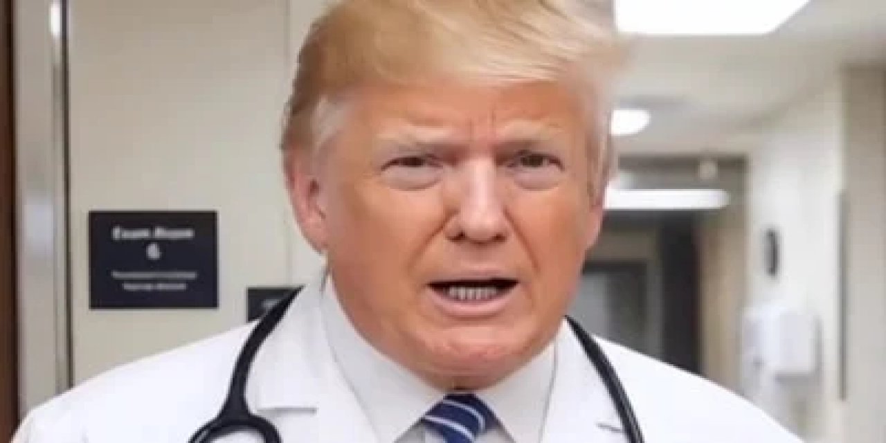 Donald Trump Doktor Oldu: Muhaliflere Reçete Yazdı
