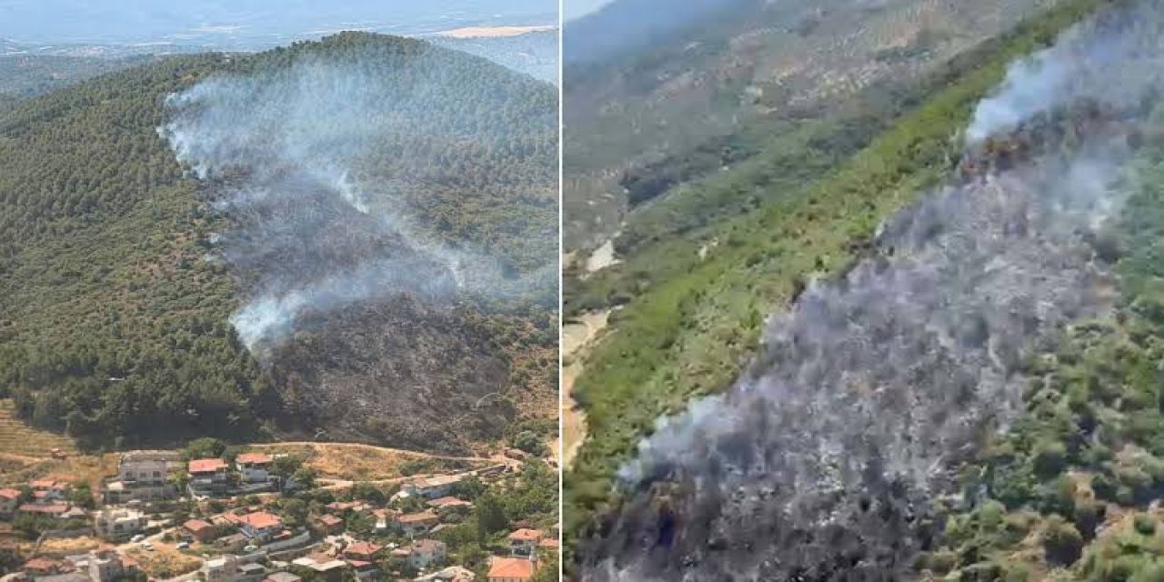 İHA'lar Yangınla Mücadelede Gökyüzündeki Göz Oldu