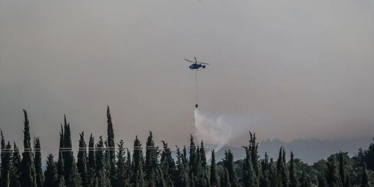 Balıkesir'in Altıeylül İlçesindeki Orman Yangını Büyük Ölçüde Kontrol Altına Alındı