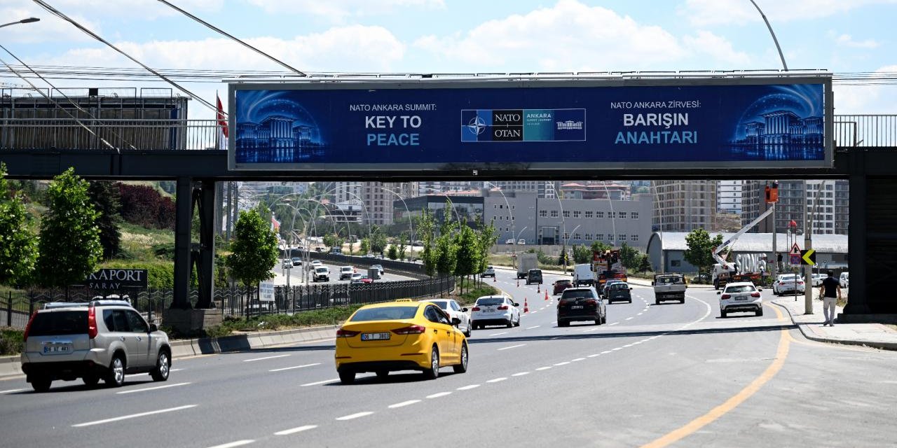 Ankara Trafiğinde NATO Tedbirleri Devrede
