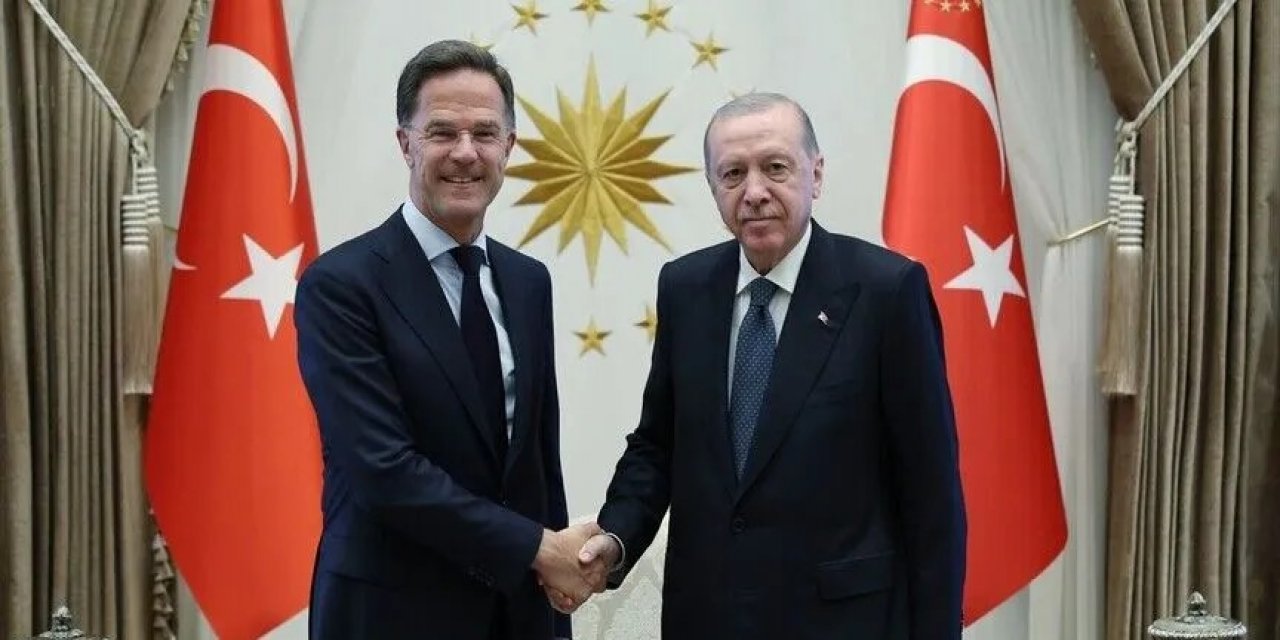 Cumhurbaşkanı Erdoğan, NATO Genel Sekreteri Rutte'yi Kabul Etti