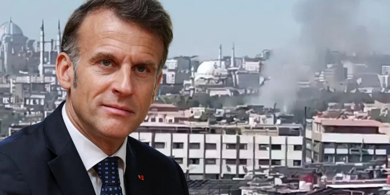 Şam'da Macron'un Kaldığı Otelin Yakınında Patlama