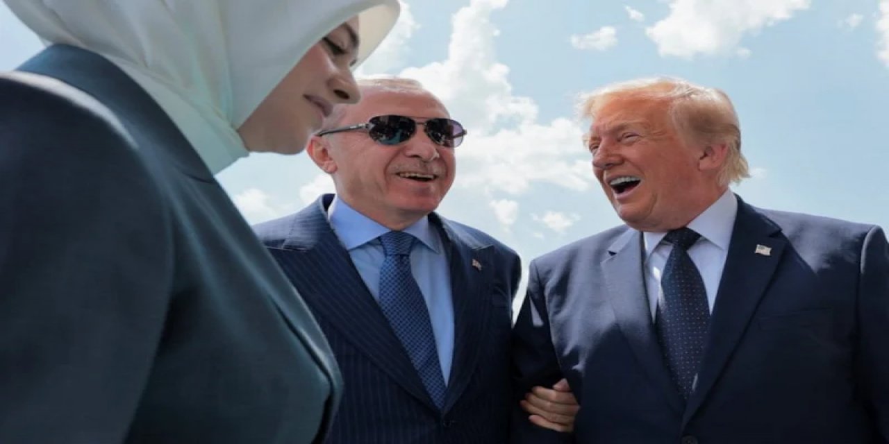 ABD Başkanı Trump Ankara'da: Cumhurbaşkanı Erdoğan Karşıladı