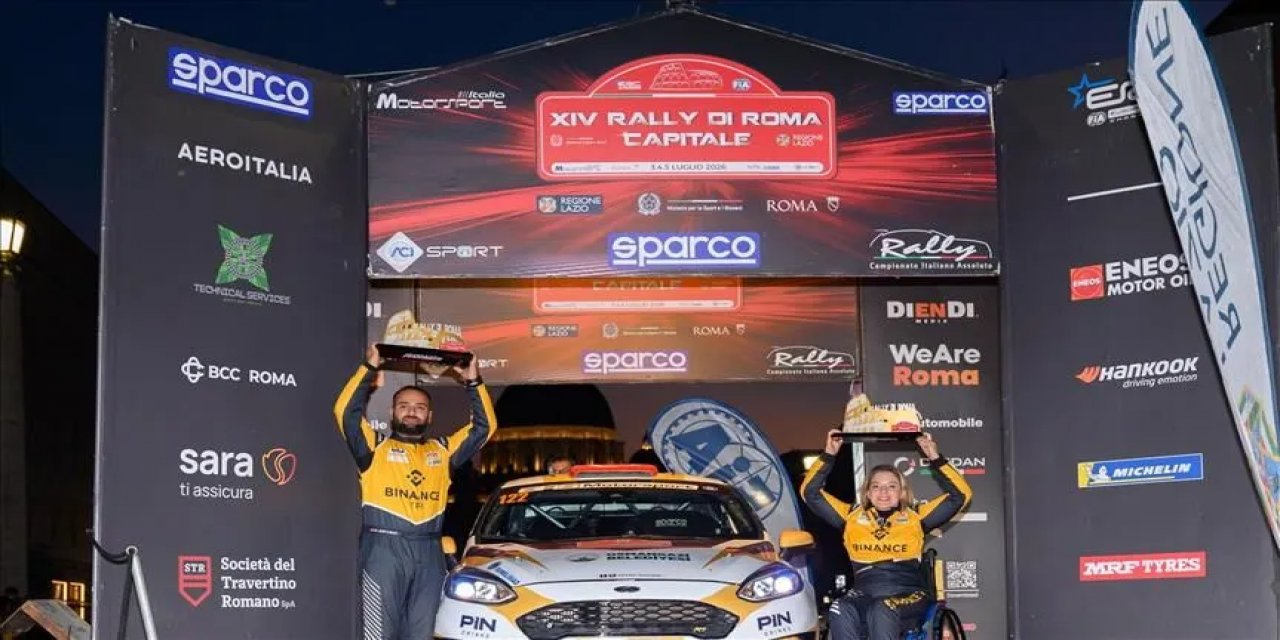 Team Binance Tr Pilotu Kübra Denizci Keskin Rally Di Roma Capitale'de Birinci Oldu