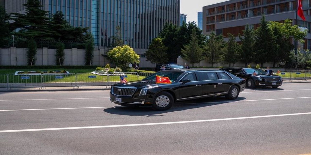 Trump'ı Taşıyan 'canavar' Canlı Yayınları Kesti: ABD Başkanı'na Üst Düzey Elektronik Koruma
