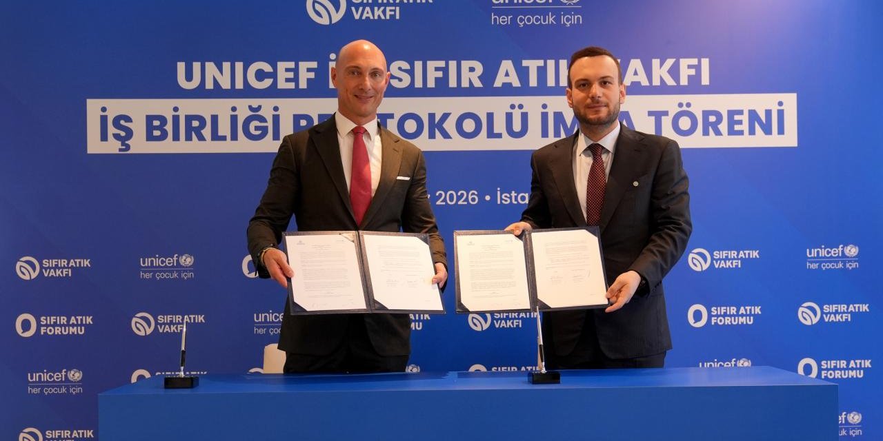 Sıfır Atık Vakfı İle UNICEF Türkiye'den Güç Birliği