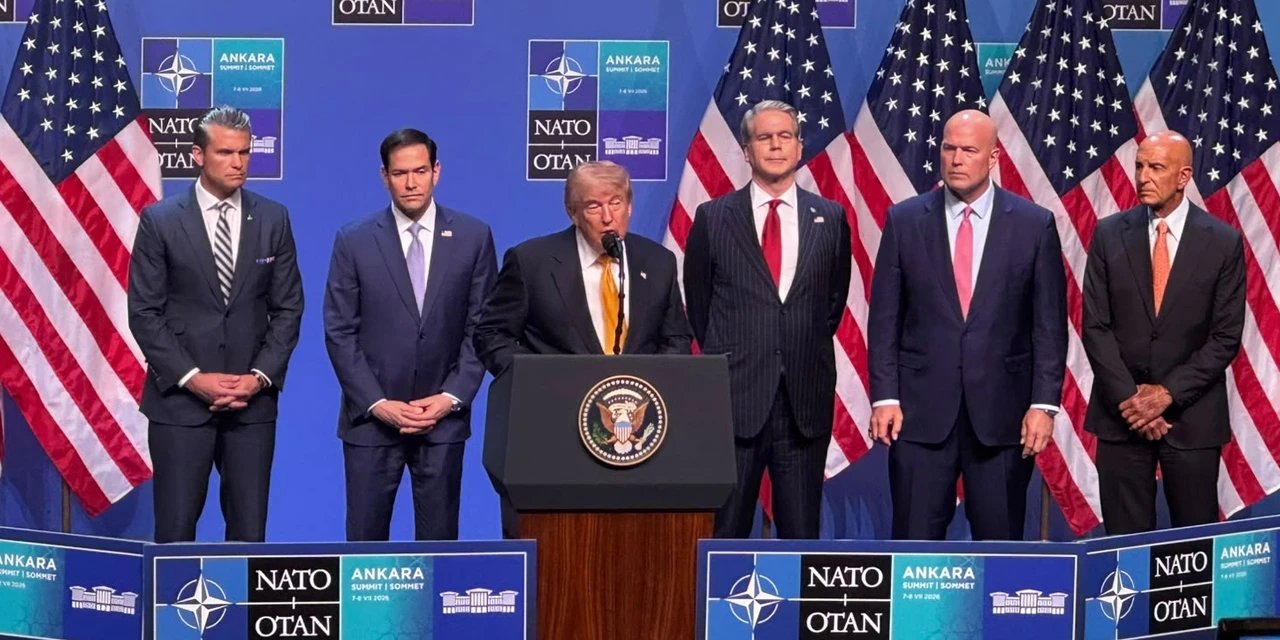 ABD Başkanı Trump, NATO Zirvesi Sonrası Açıklamalarda Bulunuyor: Erdoğan'a Teşekkür Ederim