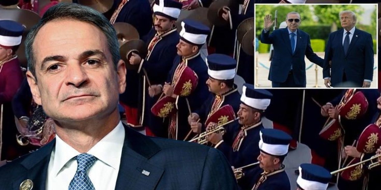 Bu Görüntüler Yunanistan'ı Fena Tutuşturdu: Trump Sultana Boyun Eğdi