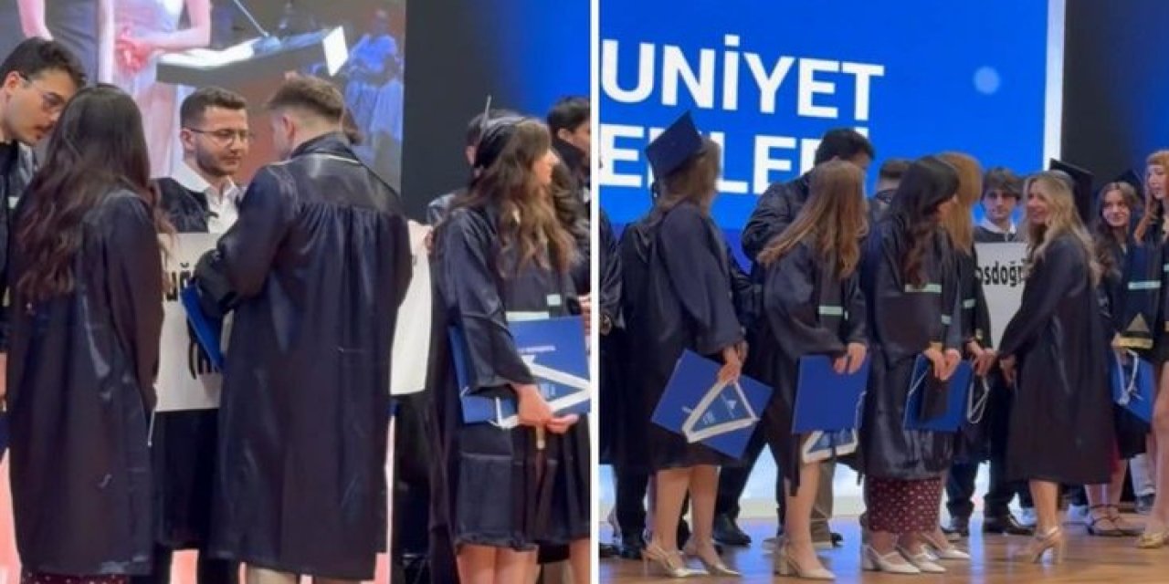 Yeditepe Üniversitesi'nde Skandal! Ayetin Önünü Kapattılar, Alkışlarla Destek Verdiler