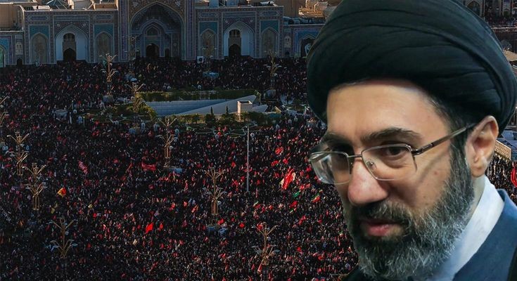 İran'ın Dini Lideri Mücteba Hamaney Babasını Son Yolculuğuna Uğurlamadı