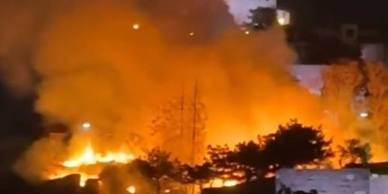 Ankara Kalesi'nde Yangın Söndürüldü