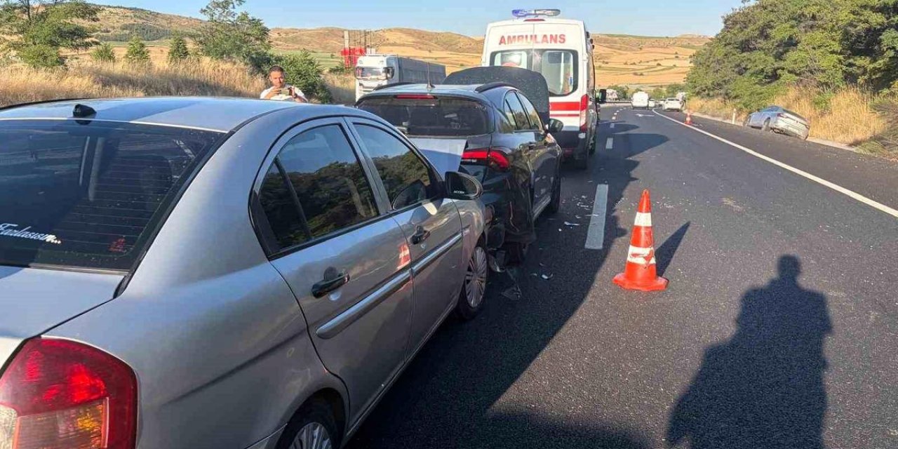 Bilecik'te Zincirleme Trafik Kazası