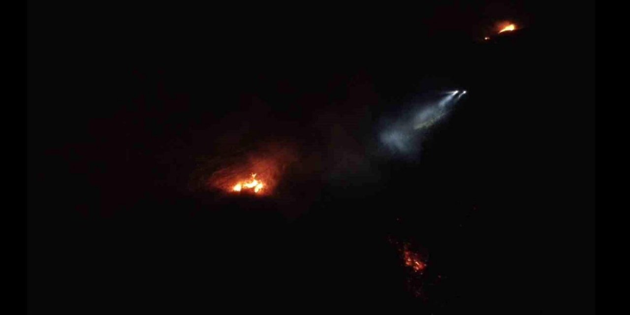 Balıkesir'de Gece Yangın Paniği