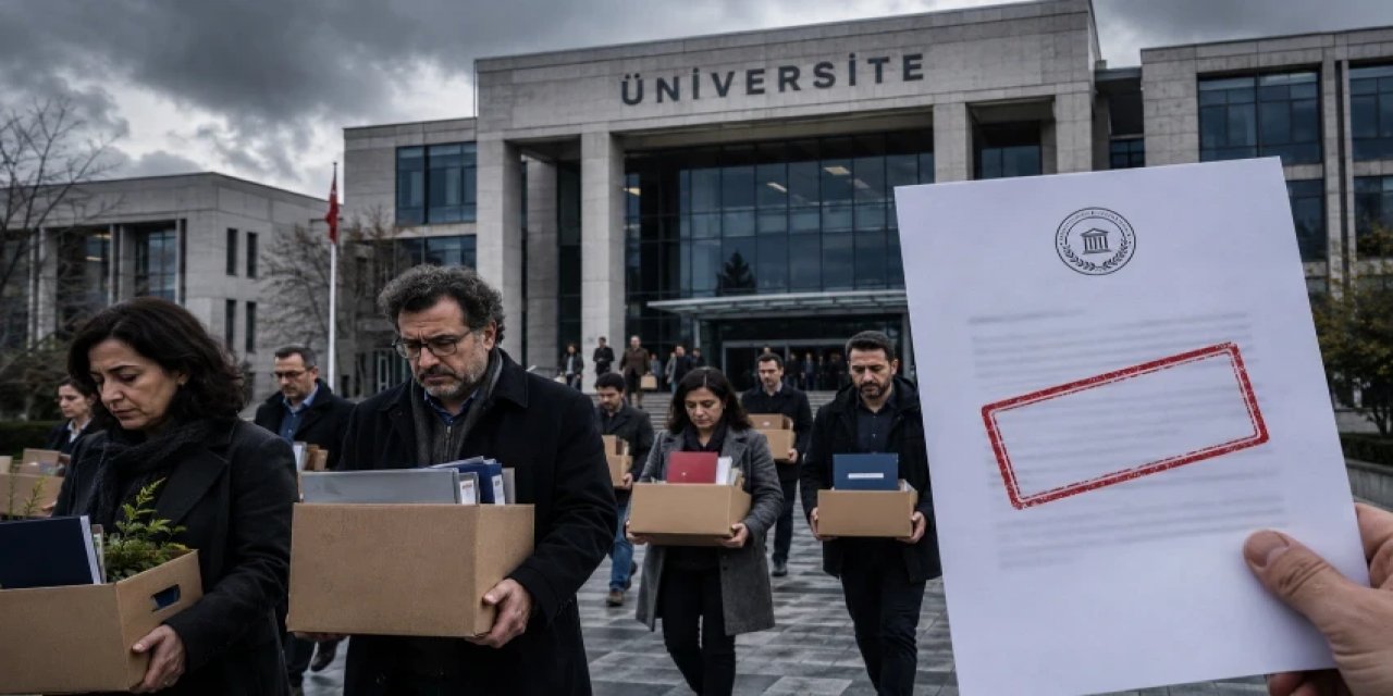 Üniversitede Büyük Kıyım! 100’e Yakın Akademisyen Kapının Önünde