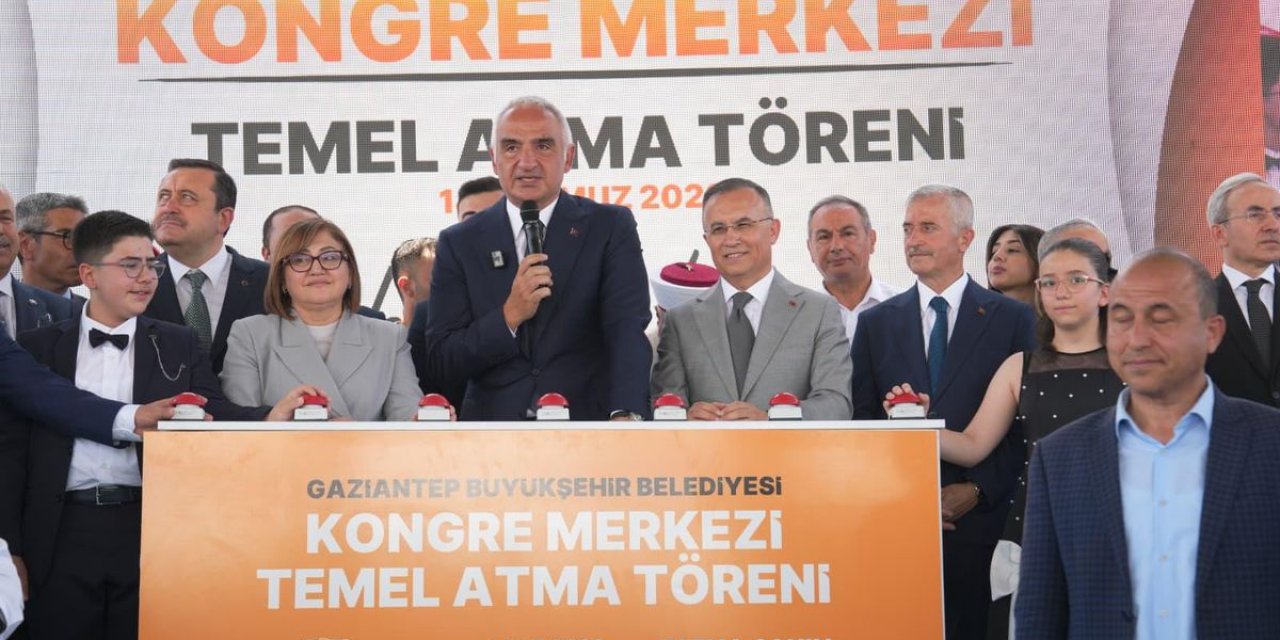 Gaziantep'e Yeni Kongre, Kültür Ve Fuar Merkezi İçin İlk Adım Atıldı!
