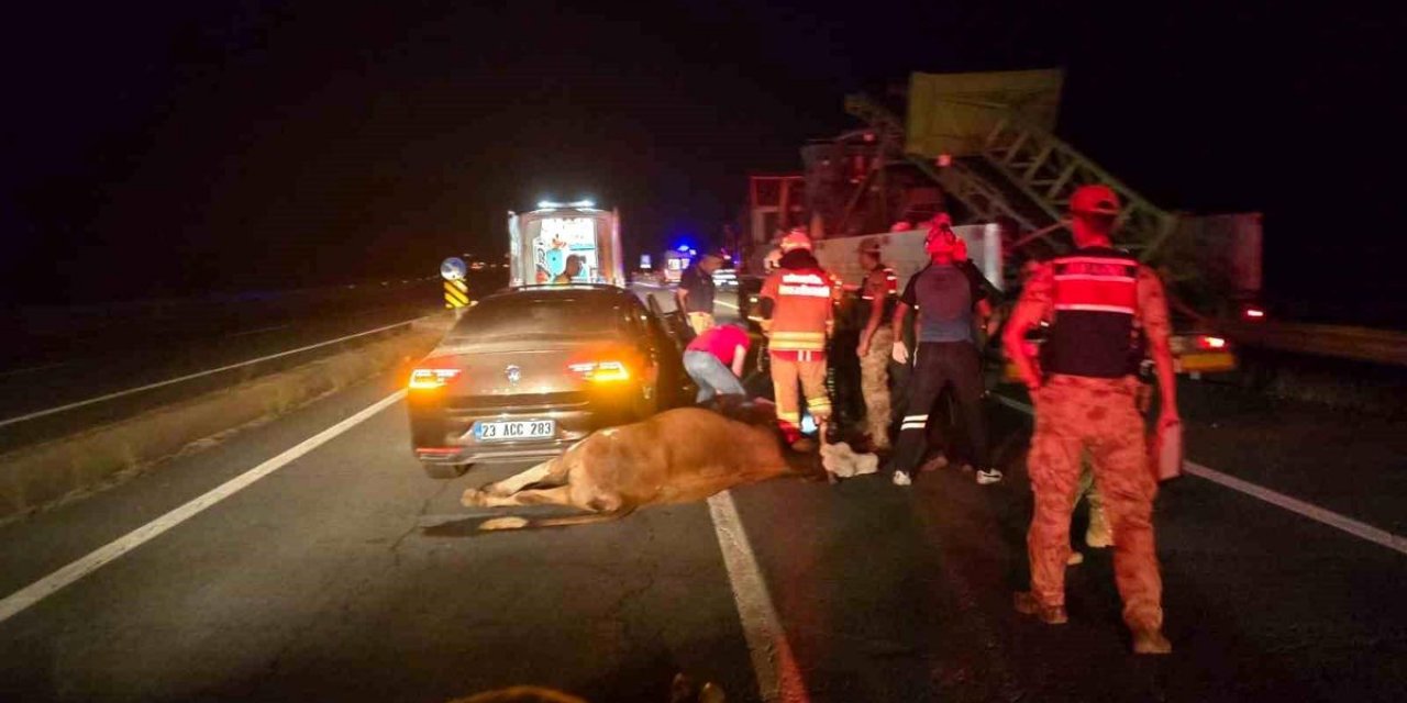 Bingöl'de Trafik Kazası: 2 Yaralı
