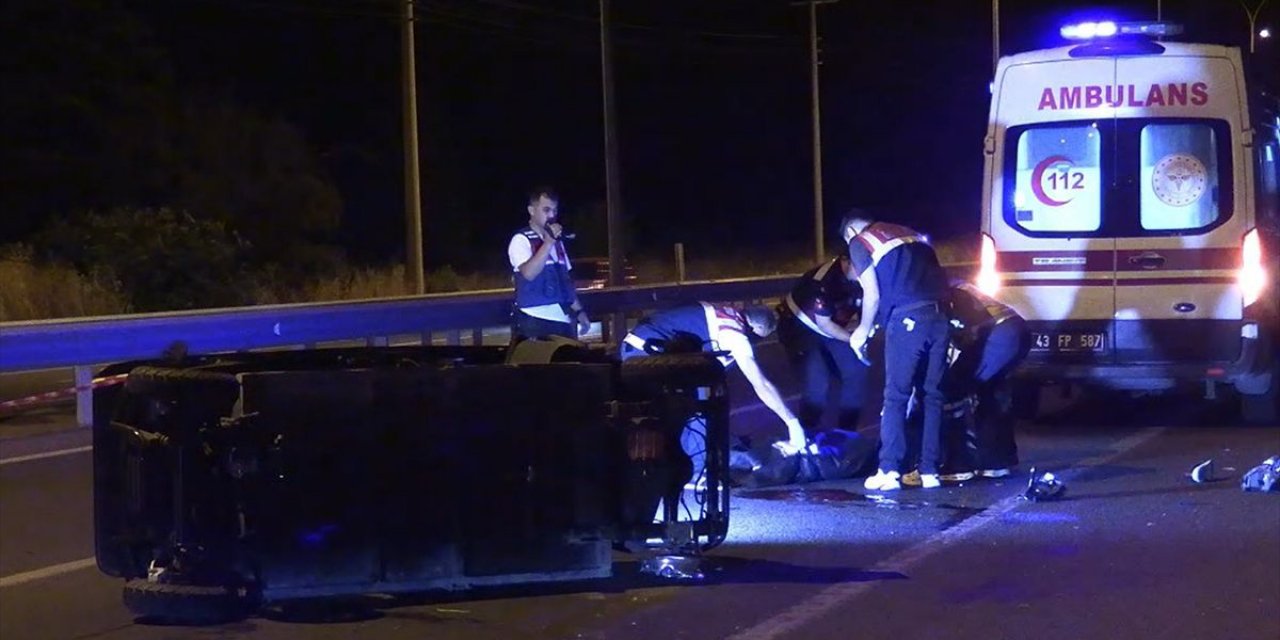 Tavşanlı'da Motosiklet Ve Bisiklet Kazası: 1 Ölü, 1 Yaralı