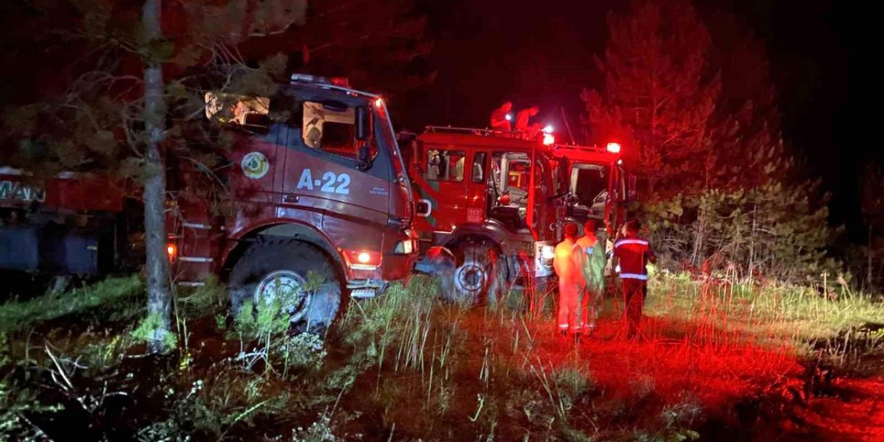 Kastamonu'da Orman Yangını Kontrol Altına Alındı