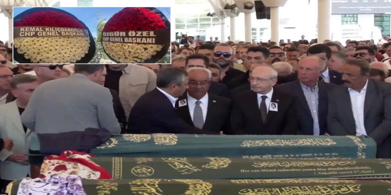 Olcay Baykal'ın Cenazesinde Kılıçdaroğlu Ve Özel Yan Yana Geldi