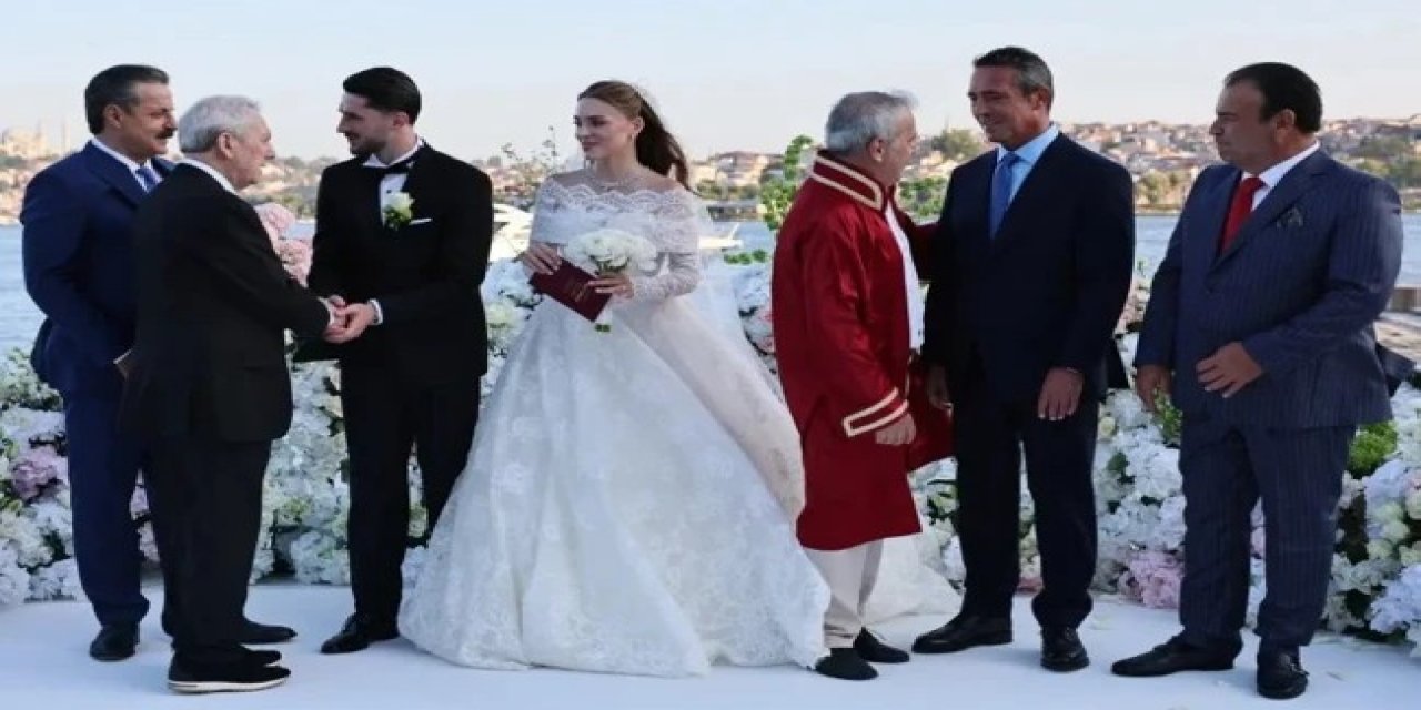 Aziz Yıldırım İle Ali Koç, İsmail Yüksek'in Düğününde Şahit Oldu