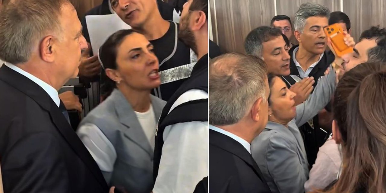 Bozbey'in Davası Öncesi Tansiyon Yükseldi! Milletvekili İle Polis Arasında Arbede