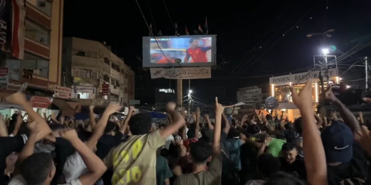 Filistinliler, İspanya'nın Dünya Kupası Zaferini Kutluyor