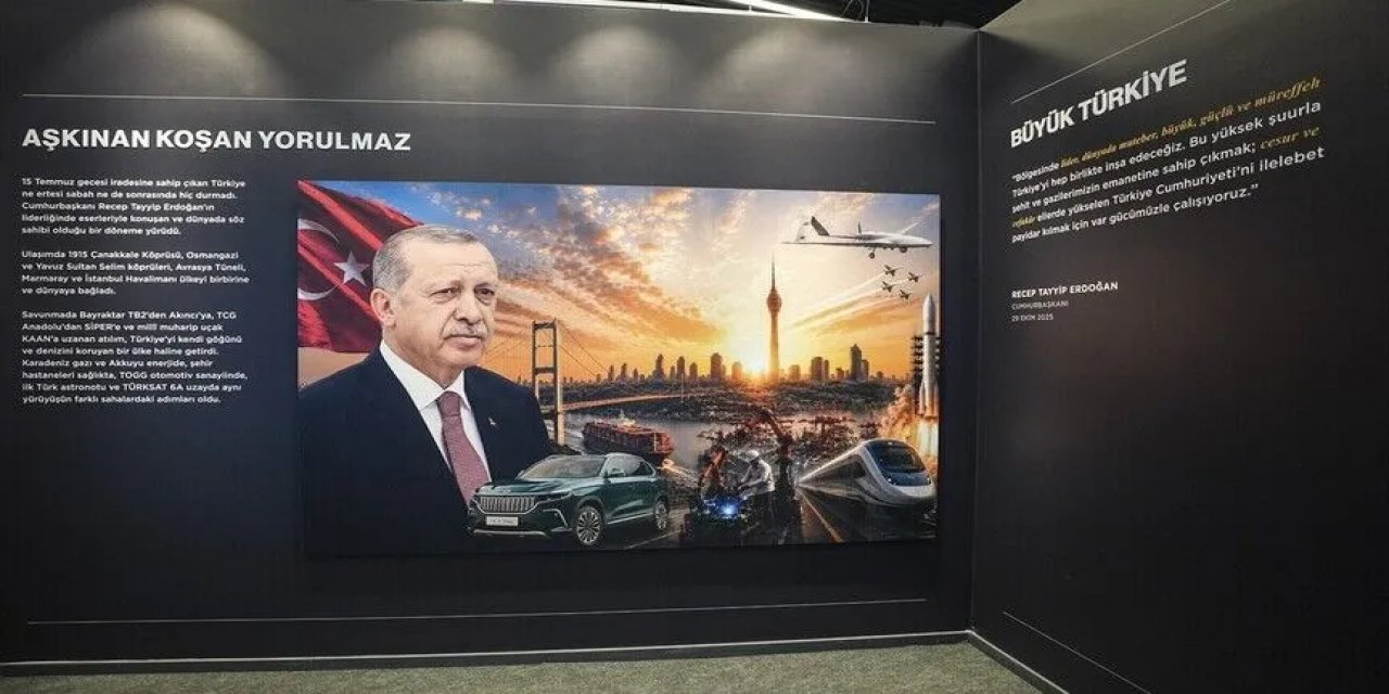 "İrade Bizim, Zafer Bizim" Sergisi, Vakıfbank Genel Müdürlük Yerleşkesi'nde Açıldı