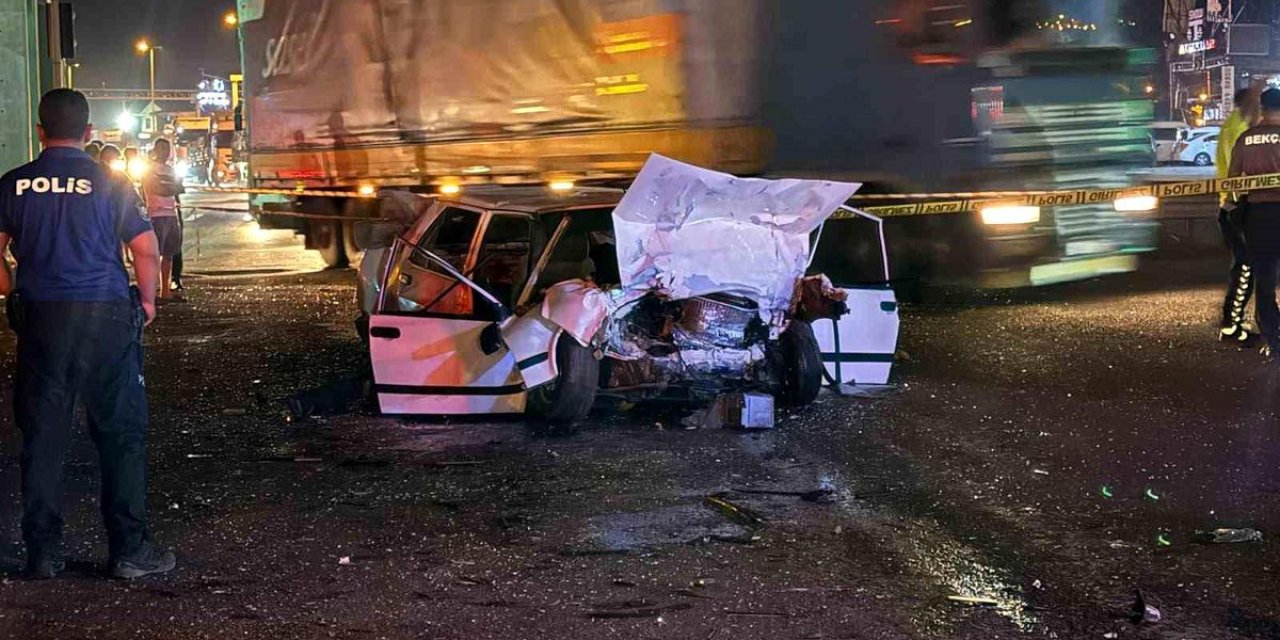 Adana'da Kaza: 1 Ölü, 3 Yaralı
