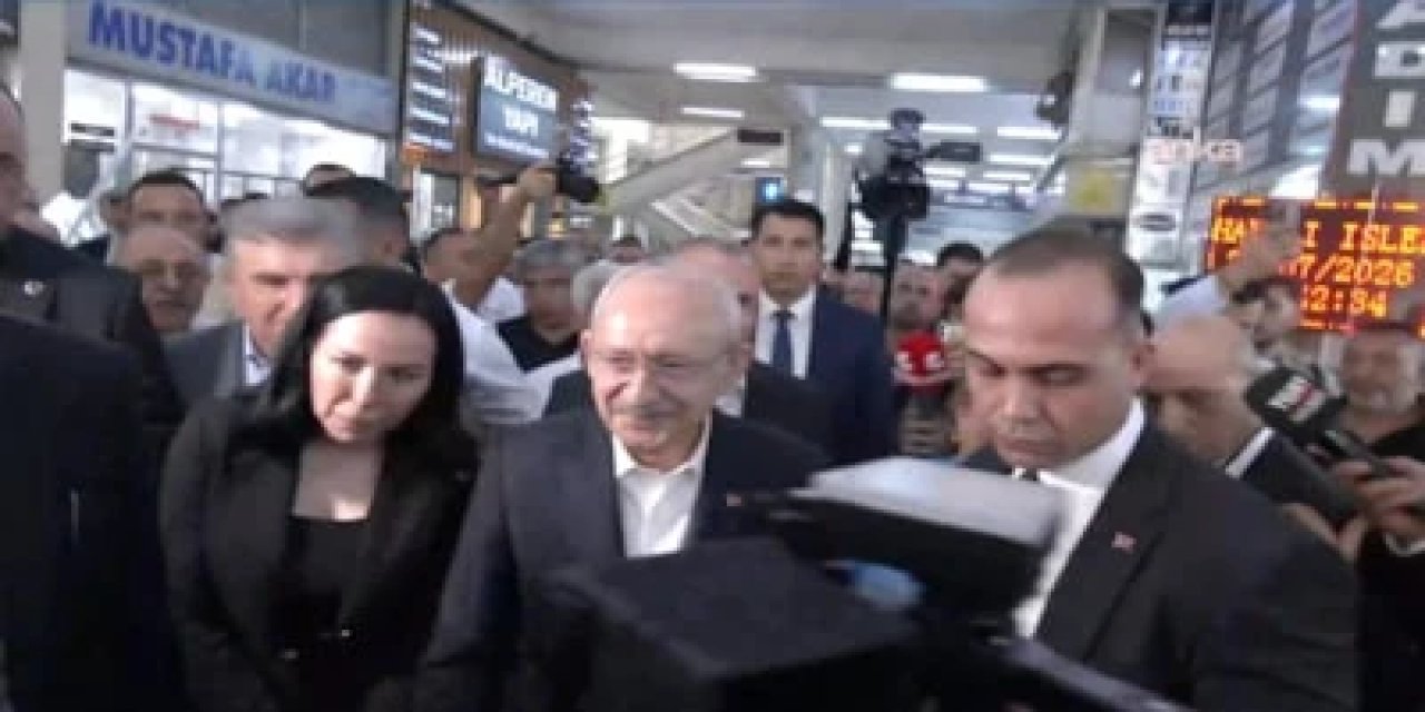 Kemal Kılıçdaroğlu Ankara Ulus'ta Esnafı Ziyaret Etti