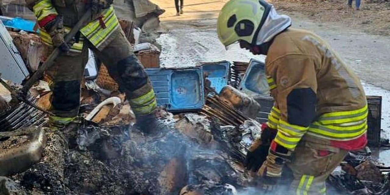 Antakya'da Yangın Kontrol Altında